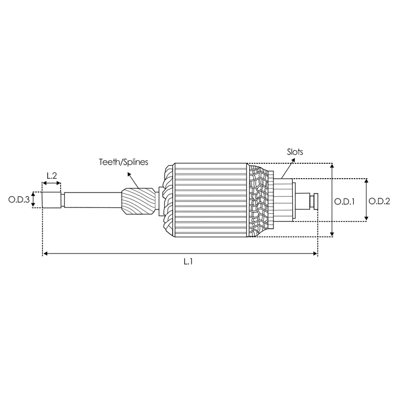 محرك المحرك المبتدئ 594673 لـ VALEO 12V 13T IM3157